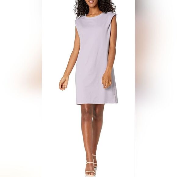 NWOT The Drop Women's Mariana Power Shoulder Mini Dress - Picture 1 of 4